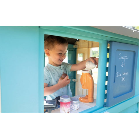 Sweety Corner Playhouse-Dropship,Imaginative Play,Outdoor Playhouse,Play Houses,Playground Equipment,Playhouses,Pretend play,Smoby-Learning SPACE
