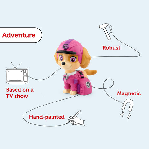 TONIES PAW Patrol Jungle Pups Skye Audio Classic Tonie Character-Christmas,Early Years Musical Toys,Paw Patrol,Sound,Tonies-Learning SPACE