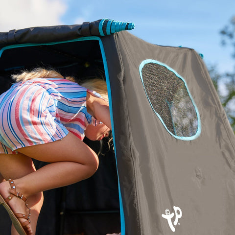 TP Explorer Metal Climbing Frame (Black Edition)-Additional Need,Dropship,Gross Motor and Balance Skills,Helps With,Outdoor Climbing Frames,Playground Equipment,Seasons,Summer,TP Toys-Learning SPACE