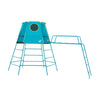 TP Explorer Metal Climbing Frame - Blue Edition (UK Mainland Only)-Dropship,Outdoor Climbing Frames,Outdoor Play,Outdoor Playhouse,Outdoor Swings,TP Toys-With Jungle Run-TP852S-Learning SPACE