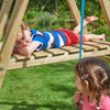TP Forest Multiplay Double Wooden Swing Set & Slide (UK Mainland Only)-Dropship,Outdoor Slides,Outdoor Swings,swing,TP Toys-Learning SPACE