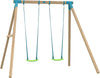 TP Kingswood Double Swing Set-Outdoor Swings, Playground Equipment, TP Toys-Learning SPACE