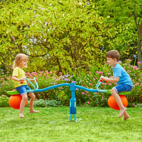 TP Spiro Hop Seesaw - Bounce & Spin (UK Mainland Only)-Bounce,Bounce & Spin,Dropship,Outdoor Play,Outdoor Toys & Games,See Saws,TP Toys-Learning SPACE
