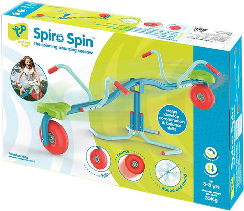 TP Spiro Spin Seesaw-Additional Need,Gross Motor and Balance Skills,Helps With,Playground Equipment,Rocking,See Saws,Stock,TP Toys-Learning SPACE