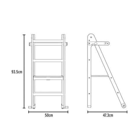 TP Step up Wooden Folding Helper Tower-Active Games,Baby & Toddler Gifts,Baby Climbing Frame,Baby Sensory Toys,Gifts For 1 Year Olds,Gifts For 2-3 Years Old,Gifts For 6-12 Months Old,Sensory Climbing Equipment,Toddler Seating-Learning SPACE
