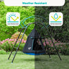 TP UFO Den & Climbing Frame-Outdoor Climbing Frames,Outdoor Swings,Playground Equipment,Seasons,Sensory Climbing Equipment,Stock,Summer,TP Toys-Learning SPACE