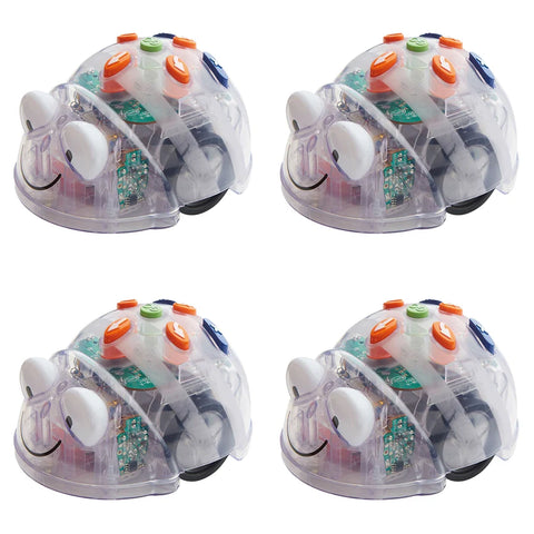 TTS Blue-Bot® Bluetooth Programmable Floor Robot-Coding,Educational Play,Engineering & Construction,Technology & Design-4-Pack-IT10081-Learning SPACE