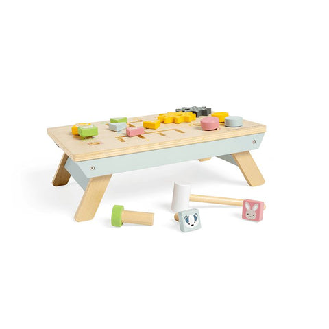 Table Top Activity Bench-Additional Need,Baby Cause & Effect Toys,Bigjigs Toys,Fine Motor Skills,Helps With,S.T.E.M,SCOTEXCEL,Sound. Peg & Inset Puzzles,Technology & Design,Wooden Toys-Learning SPACE