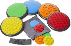 Tactile Discs - Set 1 - 5 Large/5 Small-Active Games, Additional Need, AllSensory, Blind & Visually Impaired, Early Years Sensory Play, Games & Toys, Gonge, Primary Games & Toys, Seasons, Stock, Summer, Tactile Toys & Books-Learning SPACE