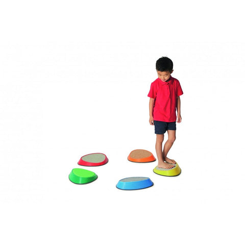 Tactile River Stones-Additional Need,Balancing Equipment,Dyspraxia,Engineering & Construction,Gonge,Gross Motor and Balance Skills,Helps With,Movement Breaks,Playground Equipment,S.T.E.M,Stepping Stones,Tactile Toys & Books-Learning SPACE