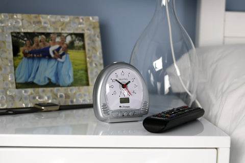 Talking Alarm Clock - Analogue and Digital Displays-Calming & Anxiety,Dyspraxia,Sand Timers & Timers,Schedules & Routines,Sleep Issues,Transitions and Routines,Visual Sensory Toys-Learning SPACE
