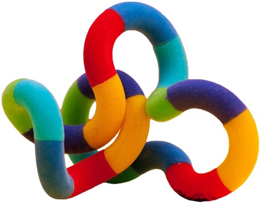 Tangle® Jr Fuzzy-AllSensory,Calmer Classrooms,Calming & Anxiety,Fidget,Pocket money,Sensory Seeking,Stock,Stocking Stuffers,Stress Relief,Tactile Toys & Books,Tangle,Toys for Anxiety-Learning SPACE