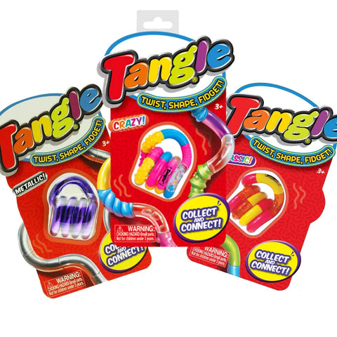 Tangle® Junior Combo Pack of 3-AllSensory,Calmer Classrooms,Calming & Anxiety,Fidget,Pocket money,Sensory Seeking,Stock,Stocking Stuffers,Stress Relief,Tactile Toys & Books,Tangle,Toys for Anxiety-Learning SPACE