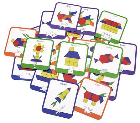 Tangram Activity Set-Baby Maths,Clever Kidz,Early years Games & Toys,Early Years Maths,Games & Toys,Gifts For 3-5 Years Old,Maths,Primary Games & Toys,Shape & Space & Measure,Stock-Learning SPACE