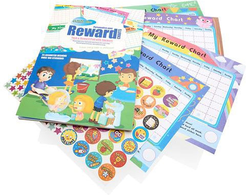 Task & Reward Chart Pad With Stickers-Additional Need,Calmer Classrooms,Calming & Anxiety,Classroom Displays,Clever Kidz,Early Years Books & Posters,Feeding Skills,PSHE,Rewards & Behaviour,Social Emotional Learning,Social Stories & Games & Social Skills,Transitions and Routines-Learning SPACE