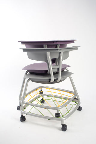 Teenager+ Ruckus Stack Chair With Storage Rack-Classroom Chairs,Dropship,Full Size Seating,KI Europe,Movement Chairs & Accessories,Ruckus,Seating,Wellbeing Furniture-Learning SPACE