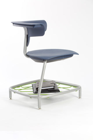 Teenager+ Ruckus Stack Chair With Storage Rack-Classroom Chairs,Dropship,Full Size Seating,KI Europe,Movement Chairs & Accessories,Ruckus,Seating,Wellbeing Furniture-Learning SPACE