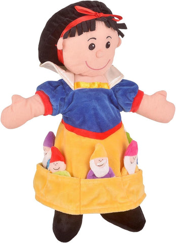 Tellatale Snow White & the Seven Dwarfs Hand Puppet Set with Finger Puppets-Calming & Anxiety,communication,Gifts For 2-3 Years Old,Helps With,Imaginative Play,Neuro Diversity,Primary Books & Posters,Primary Literacy,Puppets & Theatres & Story Sets,Stock-Learning SPACE