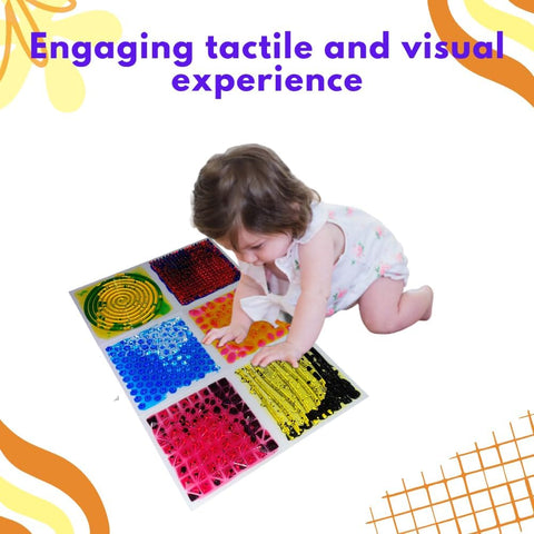 Textured Massage Liquid Sensory Tiles Set of 6-ADD/ADHD,AllSensory,Calming & Anxiety,Chill Out Area,Helps With,Lumina,Playlearn,SCOTEXCEL,Sensory Flooring,Sensory Processing Disorder,Sensory Seeking,Tactile Toys & Books,Teen Sensory Weighted & Deep Pressure,Teenage & Adult Sensory Gifts,Vibration & Massage,Visual Sensory Toys-Learning SPACE