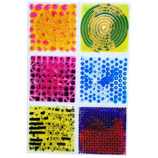 Textured Massage Liquid Sensory Tiles Set of 6-ADD/ADHD,AllSensory,Calming & Anxiety,Chill Out Area,Helps With,Lumina,Playlearn,SCOTEXCEL,Sensory Flooring,Sensory Processing Disorder,Sensory Seeking,Tactile Toys & Books,Teen Sensory Weighted & Deep Pressure,Teenage & Adult Sensory Gifts,Vibration & Massage,Visual Sensory Toys-Learning SPACE
