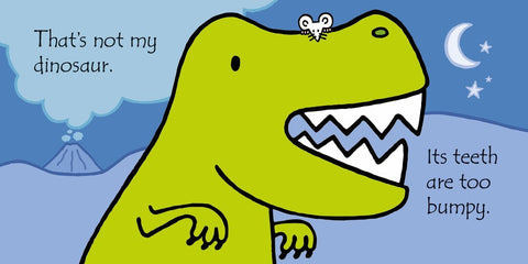 That's not my Dinosaur... Book and Soft Toy-Baby Books & Posters,Dinosaurs. Castles & Pirates,Imaginative Play,Stock,Tactile Toys & Books,Usborne Books-Learning SPACE