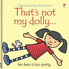 That's not my Dolly… Book-AllSensory,Baby Books & Posters,Calming & Anxiety,Dolls & Doll Houses,Games & Toys,Helps With,Imaginative Play,Sensory Seeking,Stock,Tactile Toys & Books,Usborne Books-Learning SPACE