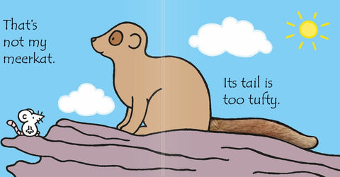 Thats not my Meerkat... Book-AllSensory,Baby Books & Posters,Calming & Anxiety,Early Years Books & Posters,Sensory Seeking,Stock,Tactile Toys & Books,Usborne Books-Learning SPACE