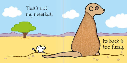 Thats not my Meerkat... Book-AllSensory,Baby Books & Posters,Calming & Anxiety,Early Years Books & Posters,Sensory Seeking,Stock,Tactile Toys & Books,Usborne Books-Learning SPACE
