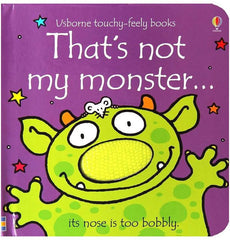 Thats not my Monster... Book-AllSensory, Baby Books & Posters, Early Years Literacy, Helps With, Sensory Seeking, Stock, Tactile Toys & Books, Usborne Books-Learning SPACE