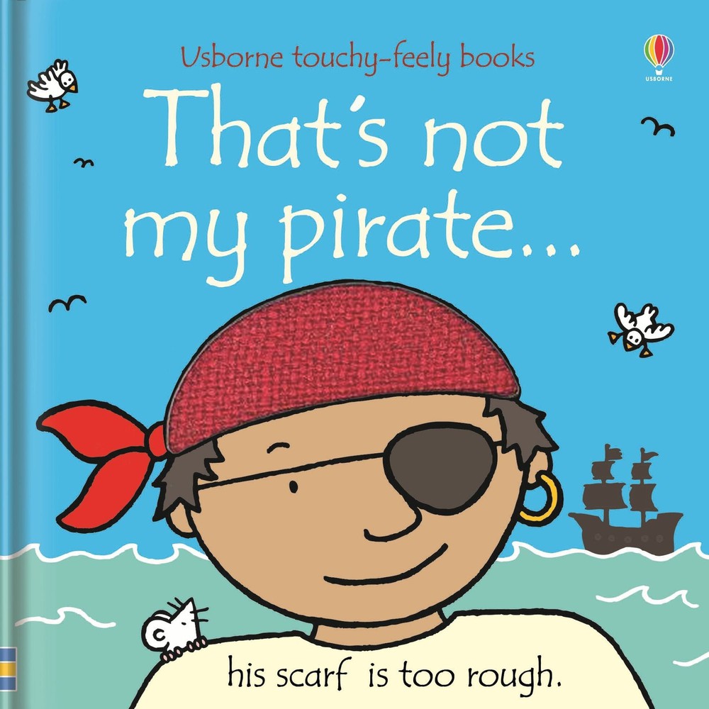 Thats not my Pirate... Book-AllSensory,Baby Books & Posters,Dinosaurs. Castles & Pirates,Early Years Literacy,Helps With,Imaginative Play,Sensory Seeking,Stock,Tactile Toys & Books,Usborne Books-Learning SPACE