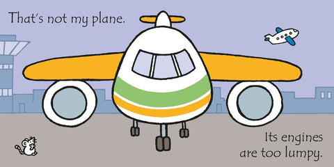 Thats not my Plane... Book-AllSensory,Baby Books & Posters,Calming & Anxiety,Cars & Transport,Early Years Literacy,Games & Toys,Helps With,Imaginative Play,Seasons,Sensory Seeking,Stock,Summer,Tactile Toys & Books,Usborne Books-Learning SPACE