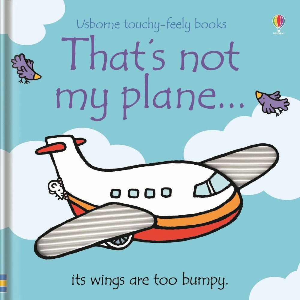 Thats not my Plane... Book-AllSensory,Baby Books & Posters,Calming & Anxiety,Cars & Transport,Early Years Literacy,Games & Toys,Helps With,Imaginative Play,Seasons,Sensory Seeking,Stock,Summer,Tactile Toys & Books,Usborne Books-Learning SPACE