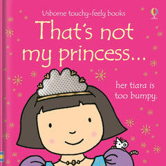 Thats not my Princess... Book-AllSensory,Baby Books & Posters,Calming & Anxiety,Helps With,Sensory Seeking,Stock,Tactile Toys & Books,Usborne Books-Learning SPACE