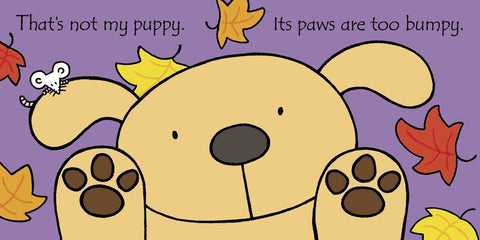 Thats not my Puppy... Book-AllSensory,Baby Books & Posters,Calming & Anxiety,Early Years Literacy,Helps With,Sensory Seeking,Stock,Tactile Toys & Books,Usborne Books-Learning SPACE
