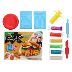 The Dough Deli Play Set - 6 x 20g Play Dough and Accessories-Art Materials, Arts & Crafts, Early Arts & Crafts, playdough, Primary Arts & Crafts, Tactile Toys & Books-Learning SPACE