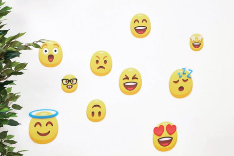 The Emotions Range Sticker Set-Dropship,Furniture,Sticker,Wall & Ceiling Stickers,Wall Decor,Willowbrook-Learning SPACE