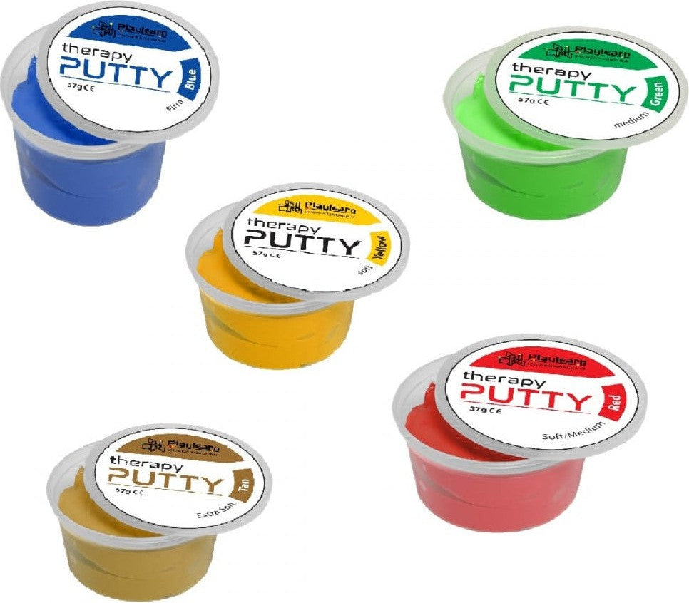 Therapy Putty Pack of 5-AllSensory, Calmer Classrooms, Fidget, Fidget Sets, Helps With, Messy Play, Modelling Clay, Playlearn, Sensory Seeking, Stock, Strength & Co-Ordination, Stress Relief, Teenage & Adult Sensory Gifts, Toys for Anxiety-Learning SPACE