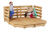 Thespians Terrace Creative Play Stage-Stools & Benches-Cosy Direct, Playground Equipment, Pretend play, Puppets & Theatres & Story Sets-Learning SPACE