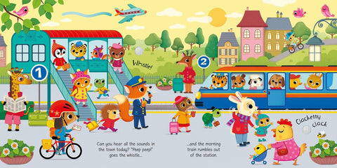 Things That Go Sound Book-Baby Books & Posters,Early Years Books & Posters,Sound,Sound Books,Usborne Books-Learning SPACE