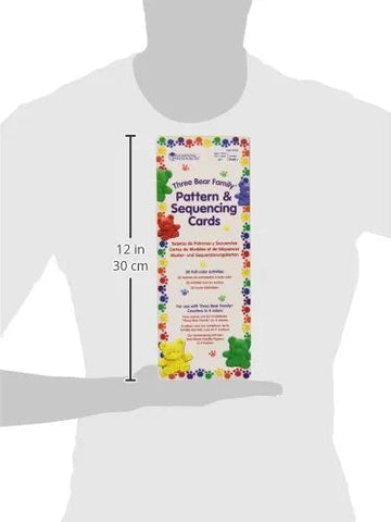 Three Bear Family Pattern Cards-Addition & Subtraction,Counting Numbers & Colour,Early Years Maths,Learning Resources,Maths,Memory Pattern & Sequencing,Primary Maths,S.T.E.M,Stock-Learning SPACE
