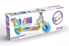 Tie Dye Scooter With Flashing Wheels-Ozbozz,Ride & Scoot,Scooters-Learning SPACE