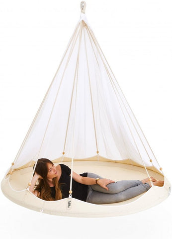 TiiPii Bed Classic White - 6ft-Chill Out Area, Hammocks, Indoor Swings, Stock, Stress Relief, Tiipii Beds-Learning SPACE