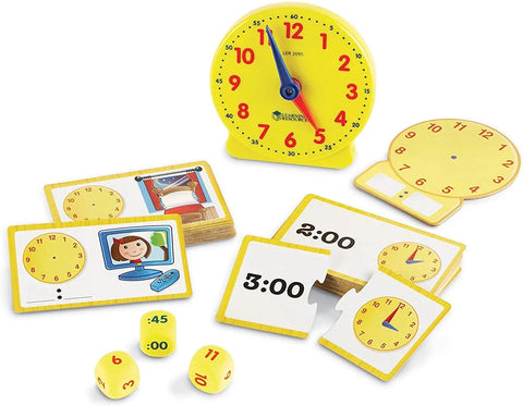 Time Activity Set-Calmer Classrooms,Eco Friendly,Helps With,Learning Activity Kits,Learning Resources,Life Skills,Maths,Primary Maths,S.T.E.M,Sand Timers & Timers,Stock,Visual Sensory Toys-Learning SPACE