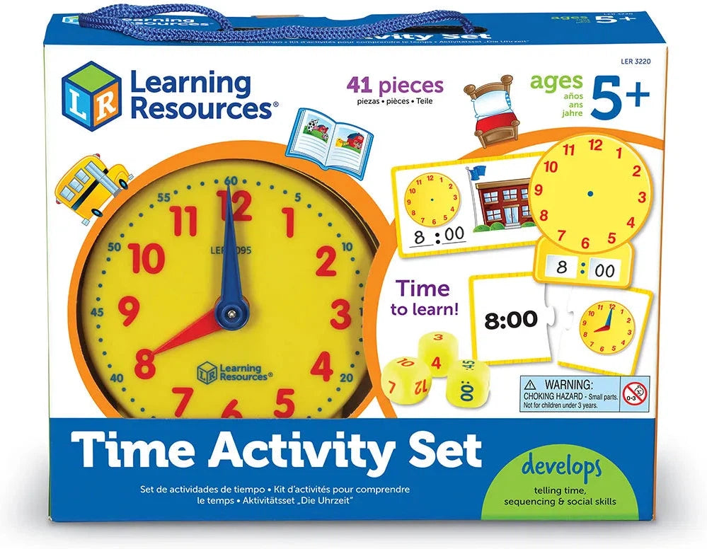 Time Activity Set-Calmer Classrooms, Eco Friendly, Helps With, Learning Activity Kits, Learning Resources, Life Skills, Maths, Primary Maths, S.T.E.M, Sand Timers & Timers, Stock, Time-Learning SPACE