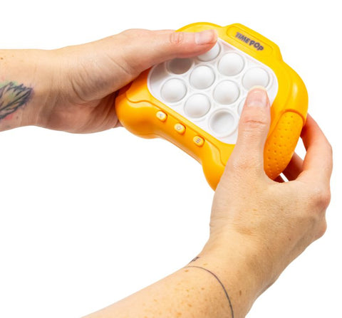Time Pop Light Up Push Popper Game-Calming & Anxiety,Fidget,Fine Motor Skills,Games & Toys,Pocket money,Primary Travel Games & Toys,Push Popper,SCOTEXCEL,Squishing Fidget,Stocking Stuffers,Tactile Toys & Books,Tobar Toys,Toys for Anxiety,Visual Sensory Toys-Learning SPACE