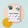 Times Tables Flashcards - Happy Little Doers-Early Years Maths,Happy Little Doers,Maths,Maths Worksheets & Test Papers,Multiplication & Division,Primary Maths-Learning SPACE