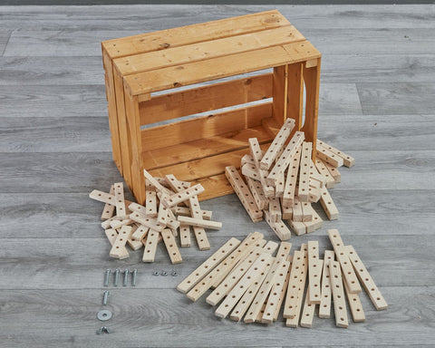 Tinkering Crate-Building Blocks,Cosy Direct-Learning SPACE