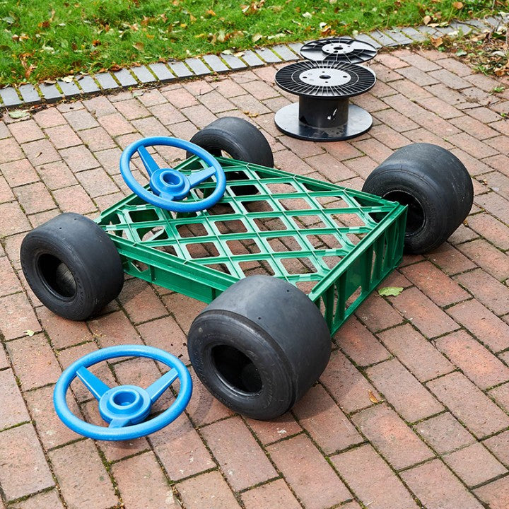 Tiny Tyres (4Pk)-Model & Toy Vehicles-Active Games,Cosy Direct,Cosy Outdoor,Discontinued,Dropship,Engineering & Construction,Outdoor Play-Learning SPACE