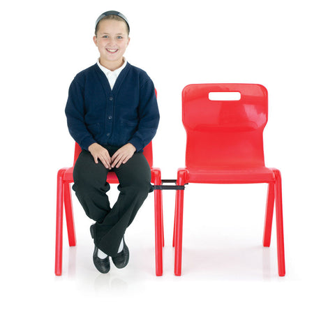 Titan One Piece Linking Clip - Black-Dropship,Titan-Learning SPACE