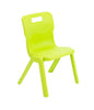 Titan Primary Years One Piece Chair - Size 3 & 4-Classroom Chairs,Classroom Furniture,Dropship,Titan-Size 3 (Ages 6-8)-Lime Green-T3-L-Learning SPACE
